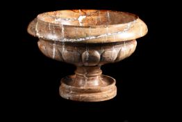 AN ITALIAN MARBLE URN OR WINE COOLER, 18TH/19TH CENTURY