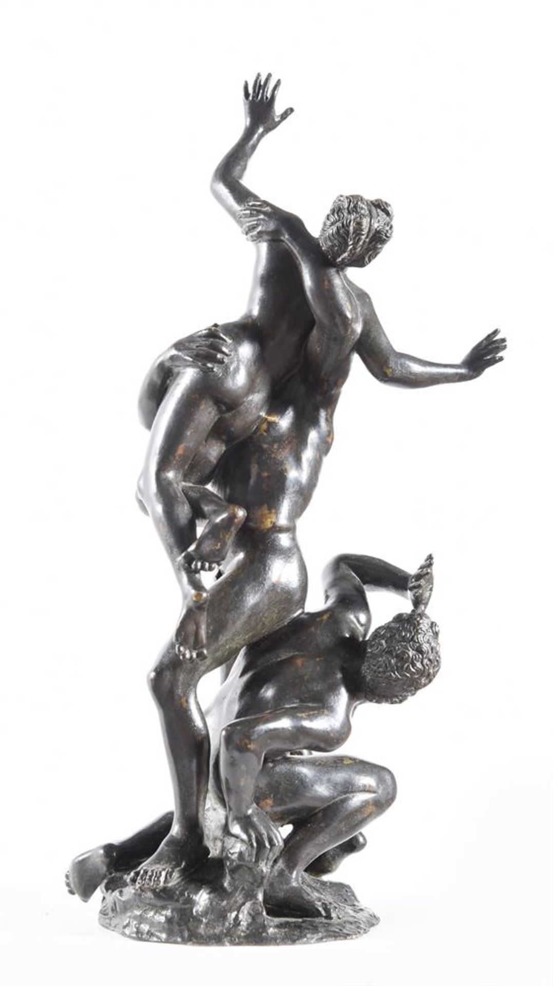 AFTER GIAMBOLOGNA (ITALIAN, 1529-1608), A BRONZE GROUP 'ABDUCTION OF THE SABINE WOMEN' - Image 2 of 3