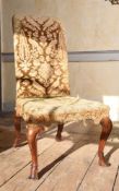 A GEORGE I WALNUT AND MARQUETRY SIDE CHAIR, IN THE MANNER OF JAMES MOORE, CIRCA 1720