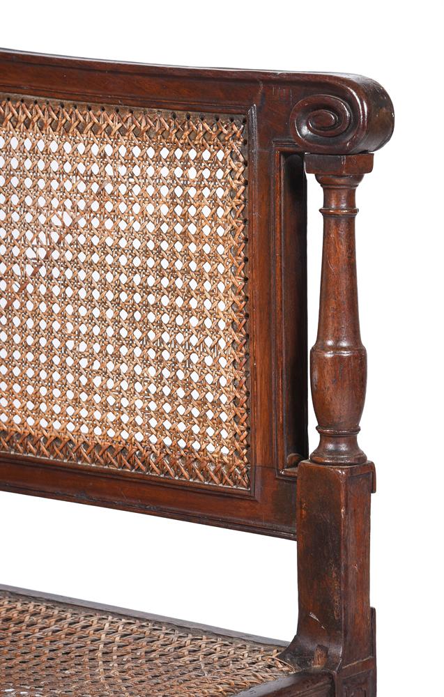 A REGENCY MAHOGANY BERGERE SETTEE, CIRCA 1820 - Image 3 of 3