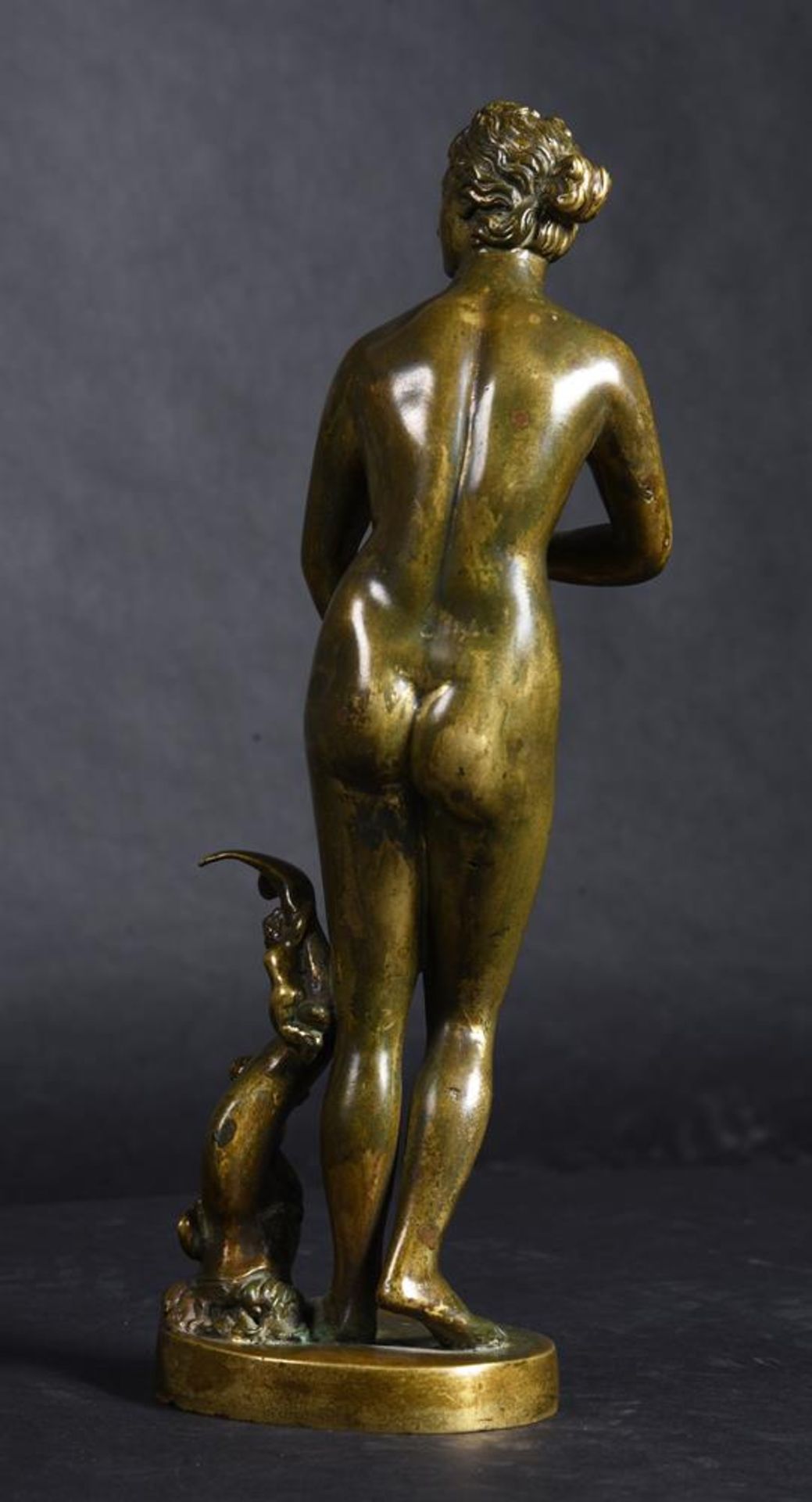 AFTER THE ANTIQUE, A BRONZE FIGURE OF THE MEDICI VENUS, LATE 17TH/EARLY 18TH CENTURY - Image 4 of 4