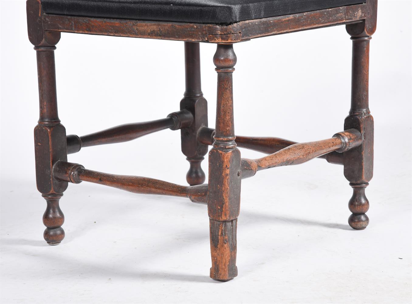 A GEORGE II WALNUT CORNER ARMCHAIR, MID 18TH CENTURY - Image 3 of 3