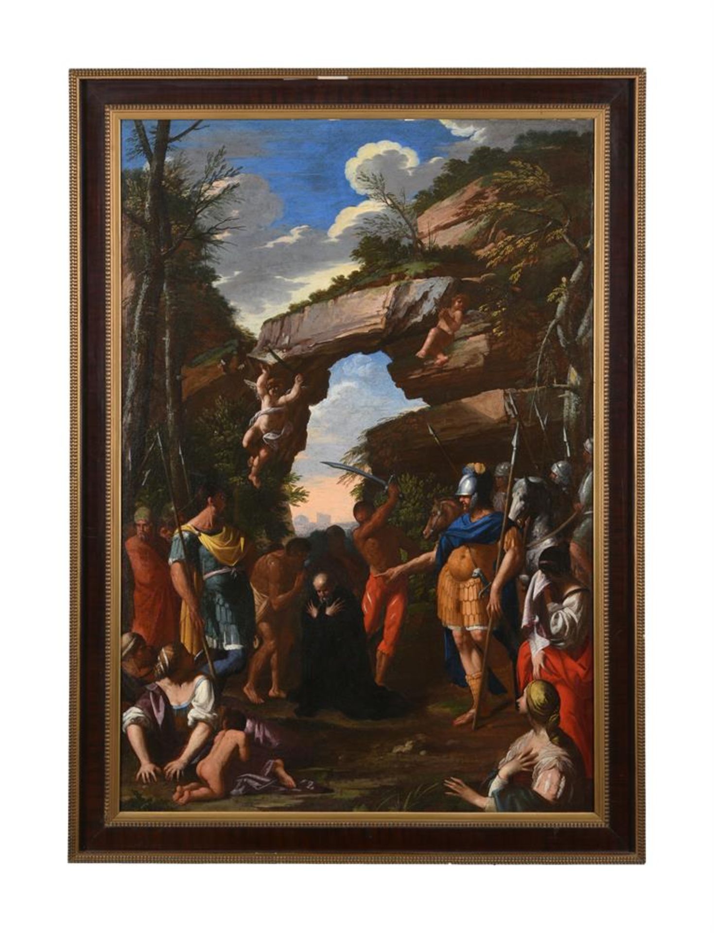 ROMAN SCHOOL (17TH CENTURY), MARTYRDOM OF A SAINT - Image 2 of 3