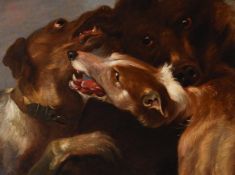 FOLLOWER OF FRANS SNYDERS, A BEAR ATTACKED BY TWO DOGS