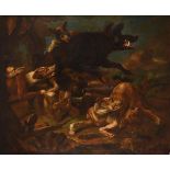 FOLLOWER OF FRANS SNYDERS, THE BOAR HUNT