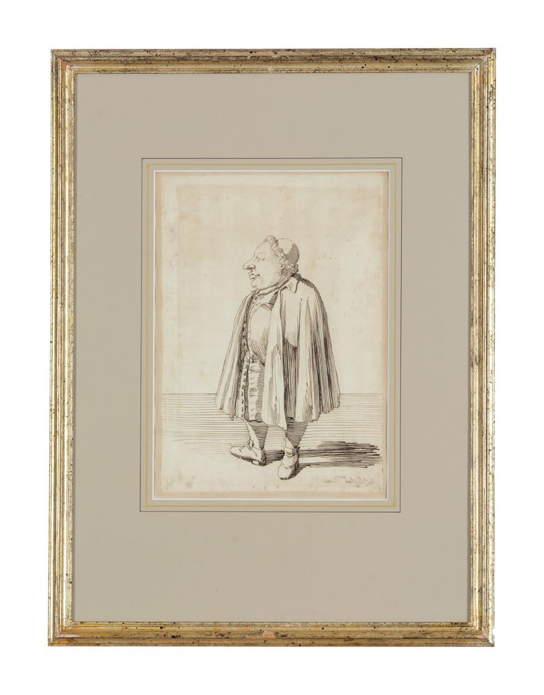 PIER LEONE GHEZZI (ITALIAN 1674-1755), SIXTEEN CARICATURES OF ARISTOCRATS, CLERICS AND TRAVELLERS - Image 39 of 48
