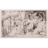 ‡ REMBRANDT VAN RIJN (DUTCH 1606-1669), CHRIST DISPUTING WITH THE DOCTORS: A SKETCH