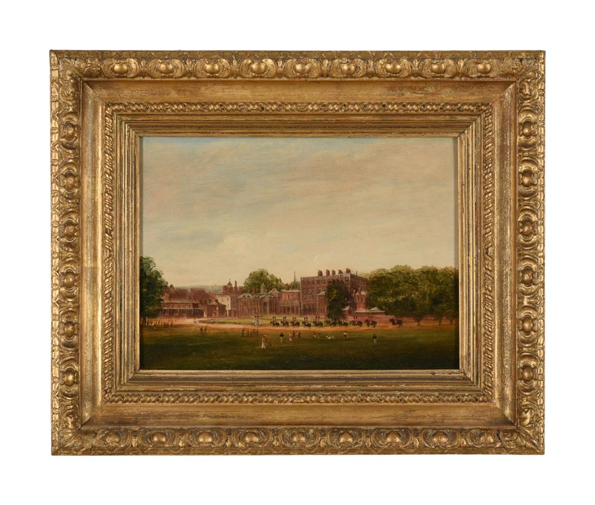 MRS. PHIPPS (BRITISH FL. CIRCA 1826), A VIEW OF BUCKINGHAM HOUSE - Image 2 of 3