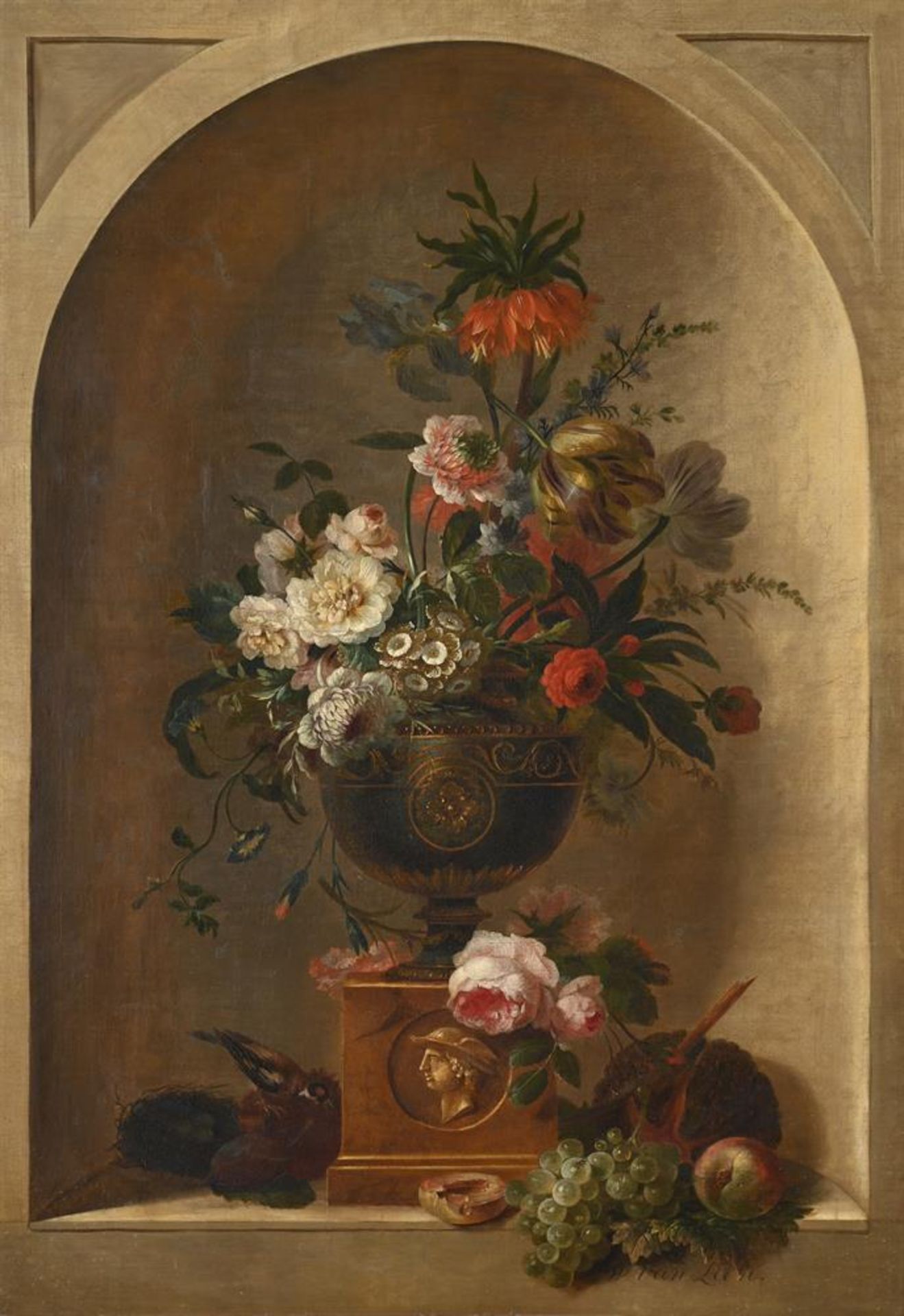 WILLEM VAN LEEN (DUTCH 1753-1823), STILL LIFE WITH ROSES