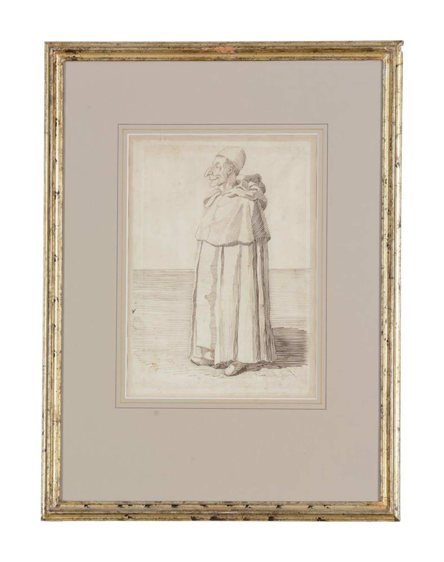 PIER LEONE GHEZZI (ITALIAN 1674-1755), SIXTEEN CARICATURES OF ARISTOCRATS, CLERICS AND TRAVELLERS - Bild 19 aus 48