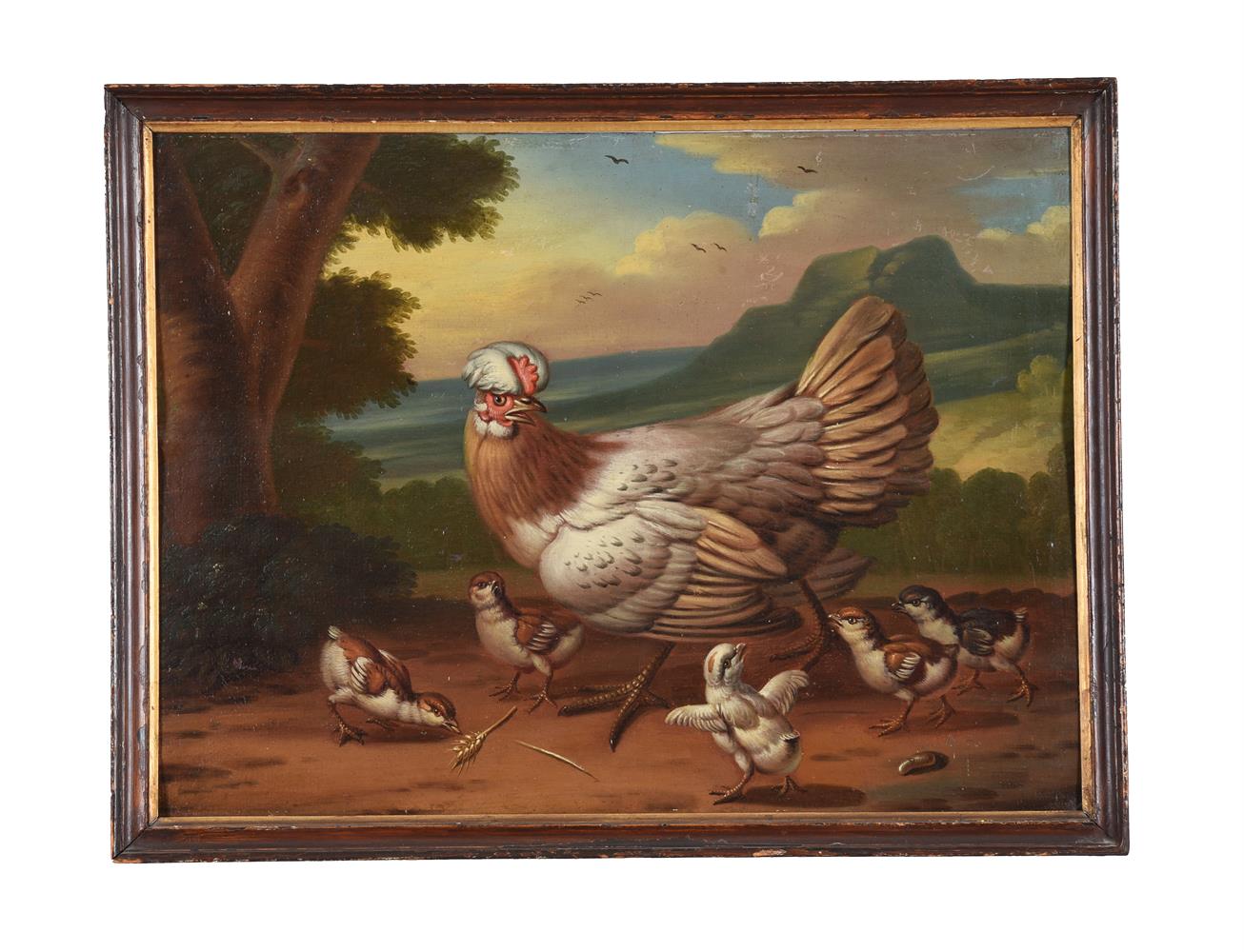 CIRCLE OF MARMADUKE CRADDOCK (BRITISH 1660-1716), A HEN WITH CHICKS; PIGEONS; AND TWO WITH PHEASANTS - Image 9 of 13