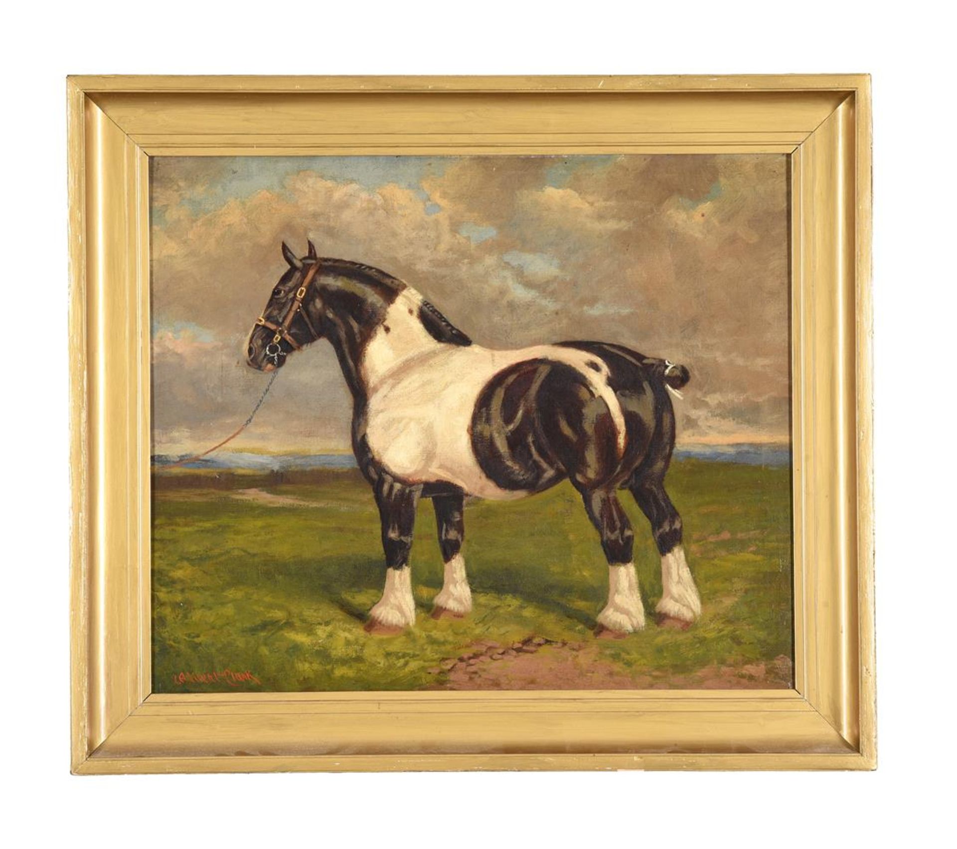 ALBERT CLARK (BRITISH 1821-1909), SHIRE HORSES - Image 4 of 7