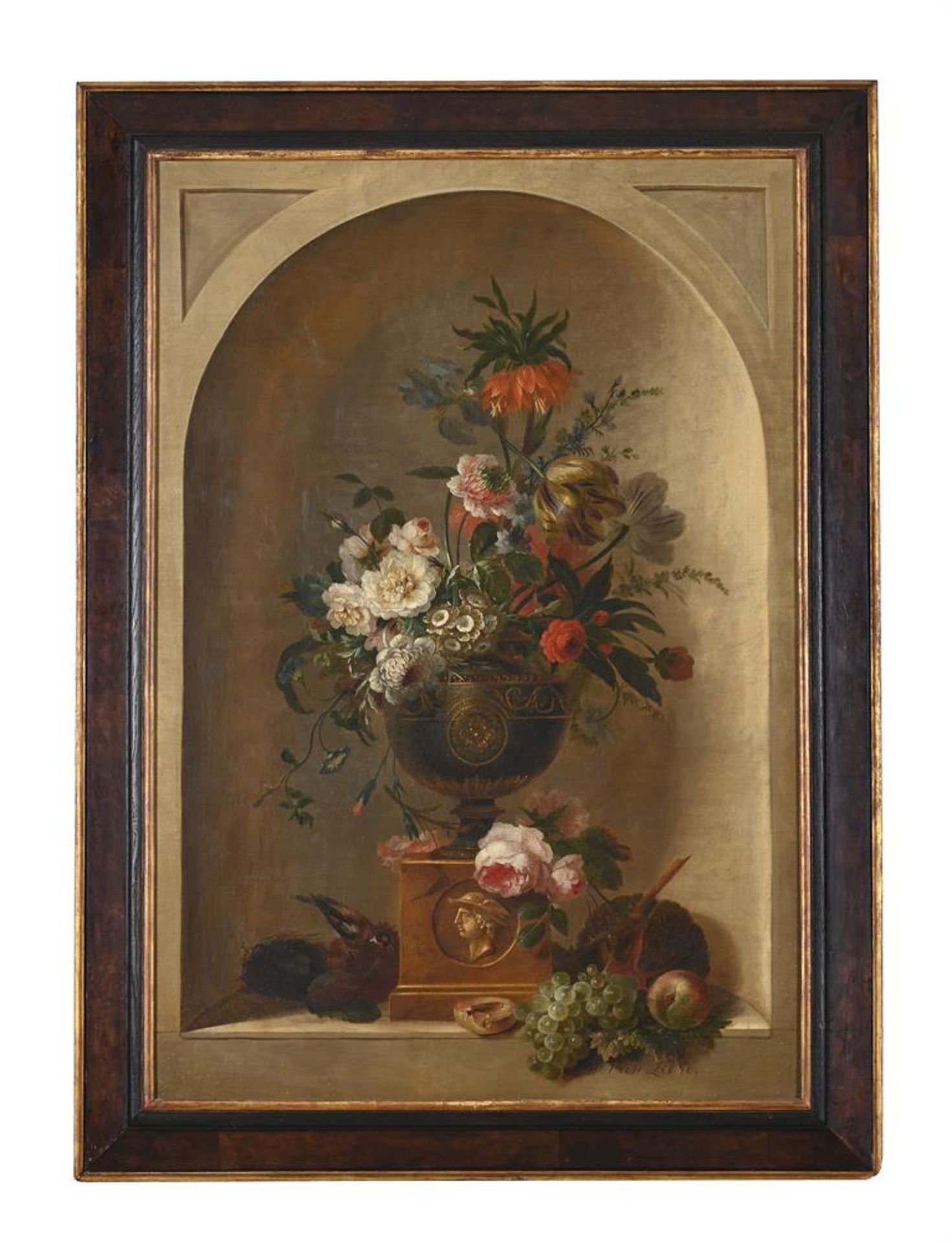 WILLEM VAN LEEN (DUTCH 1753-1823), STILL LIFE WITH ROSES - Bild 2 aus 3