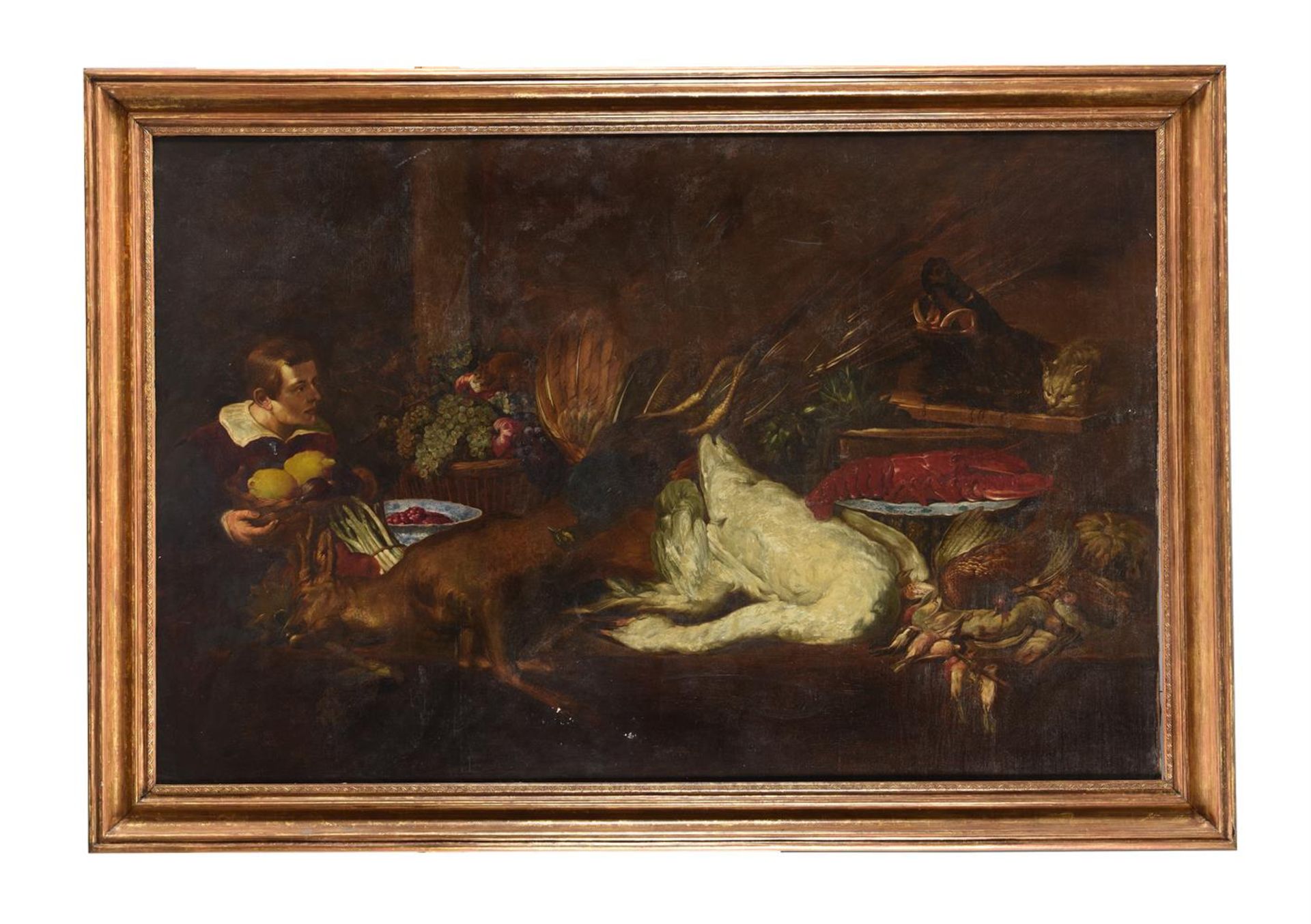 FOLLOWER OF FRANS SNYDERS, STILL LIFE WITH GAME - Image 2 of 4