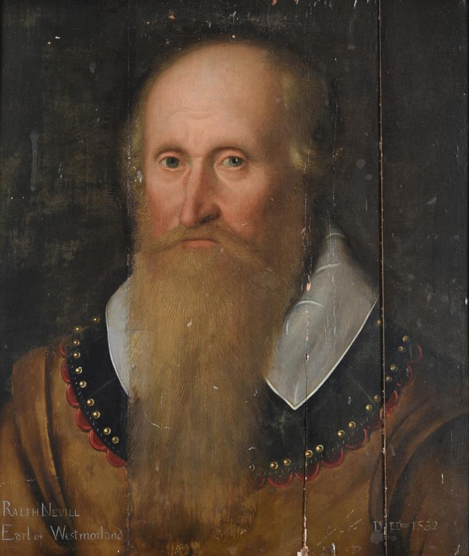 ENGLISH SCHOOL (16TH CENTURY), PORTRAIT OF A GENTLEMAN