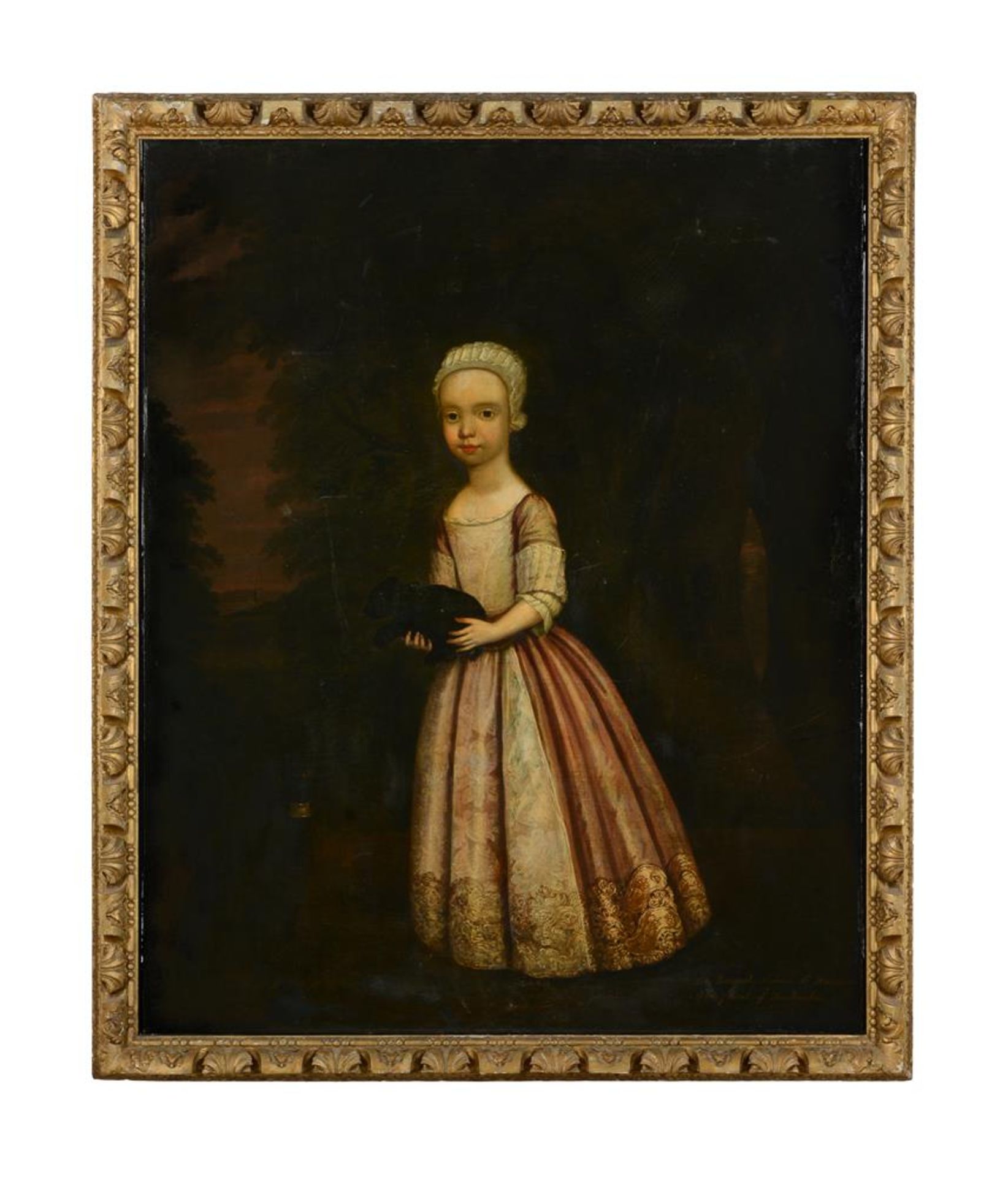 ATTRIBUTED TO BARTHOLOMEW DANDRIDGE (BRITISH 1691-1755), PORTRAIT OF LADY MARGARET INGHAM - Image 2 of 3