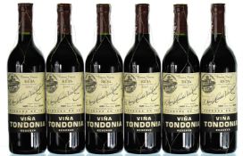 ß 2007 Vina Tondonia Reserva Tinto, R Lopez de Heredia - (Lying under Bond0