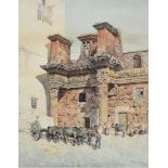 MARIANO DE FRANCESCHI (ITALIAN 1849-1896), THE TEMPLE OF PALLAS, ROME