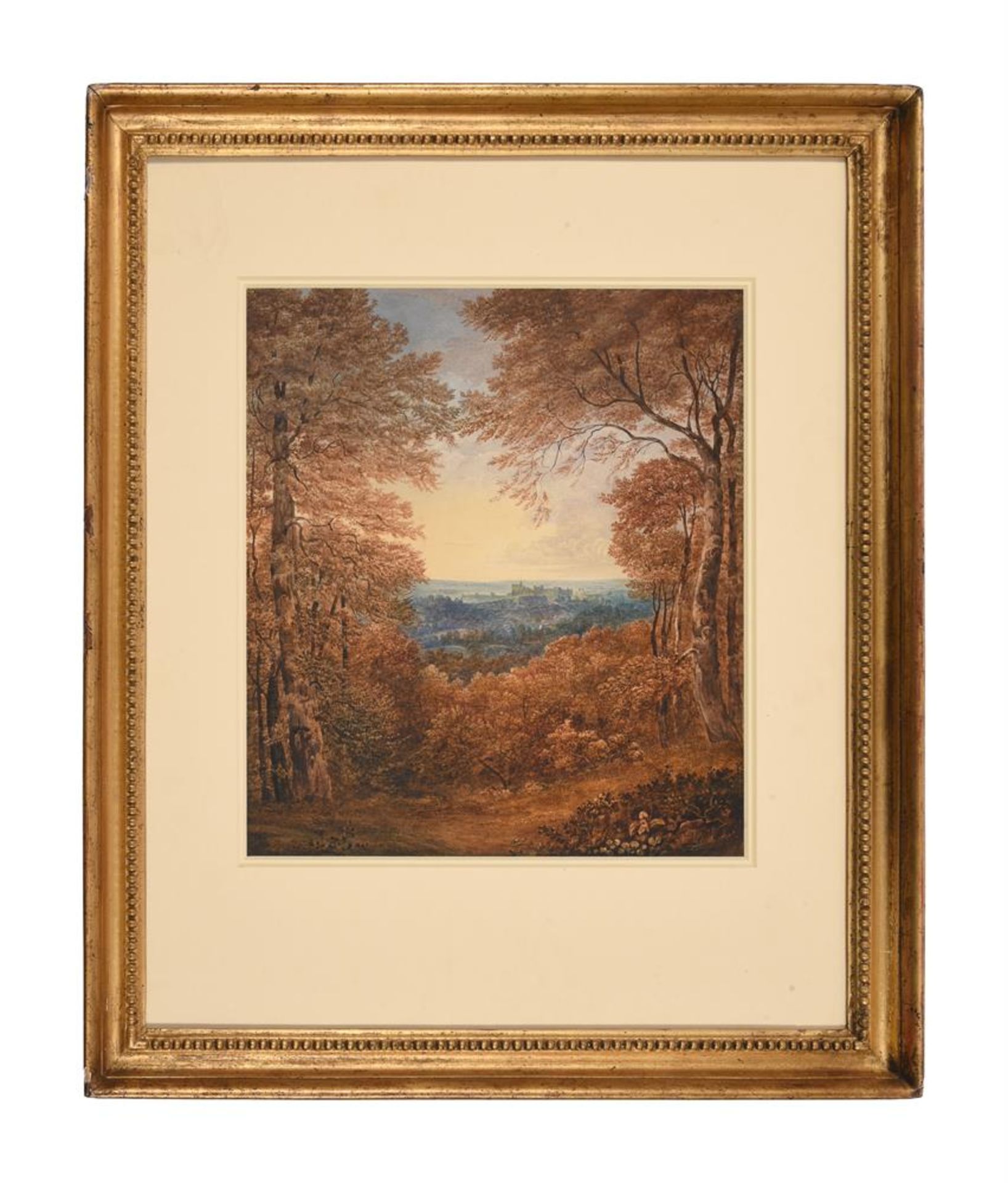 ATTRIBUTED TO ANTHONY VANDYKE COPLEY FIELDING, WINDSOR CASTLE THROUGH THE FOREST OF THE GR - Image 2 of 4