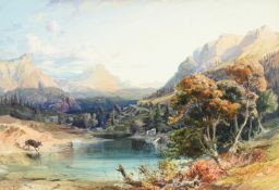 FREDERICK LEE BRIDELL (BRITISH 1831-1862), WILDE-KAISER MOUNTAINS