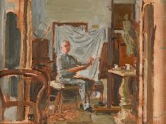 λ JOHN STANTON WARD (BRITISH 1917-2007), SELF-PORTRAIT