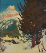 CARL L. WRAGG (20TH CENTURY), SCEX ROUGE, LES DIABLERETS, CANTON OF VAUD, SWITZERLAND