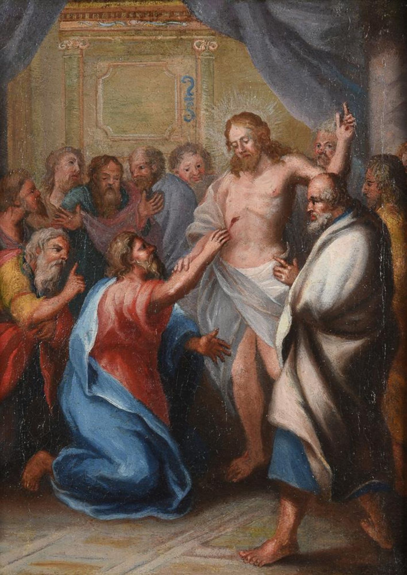 ITALIAN SCHOOL (CIRCA. 1800), DOUBTING THOMAS