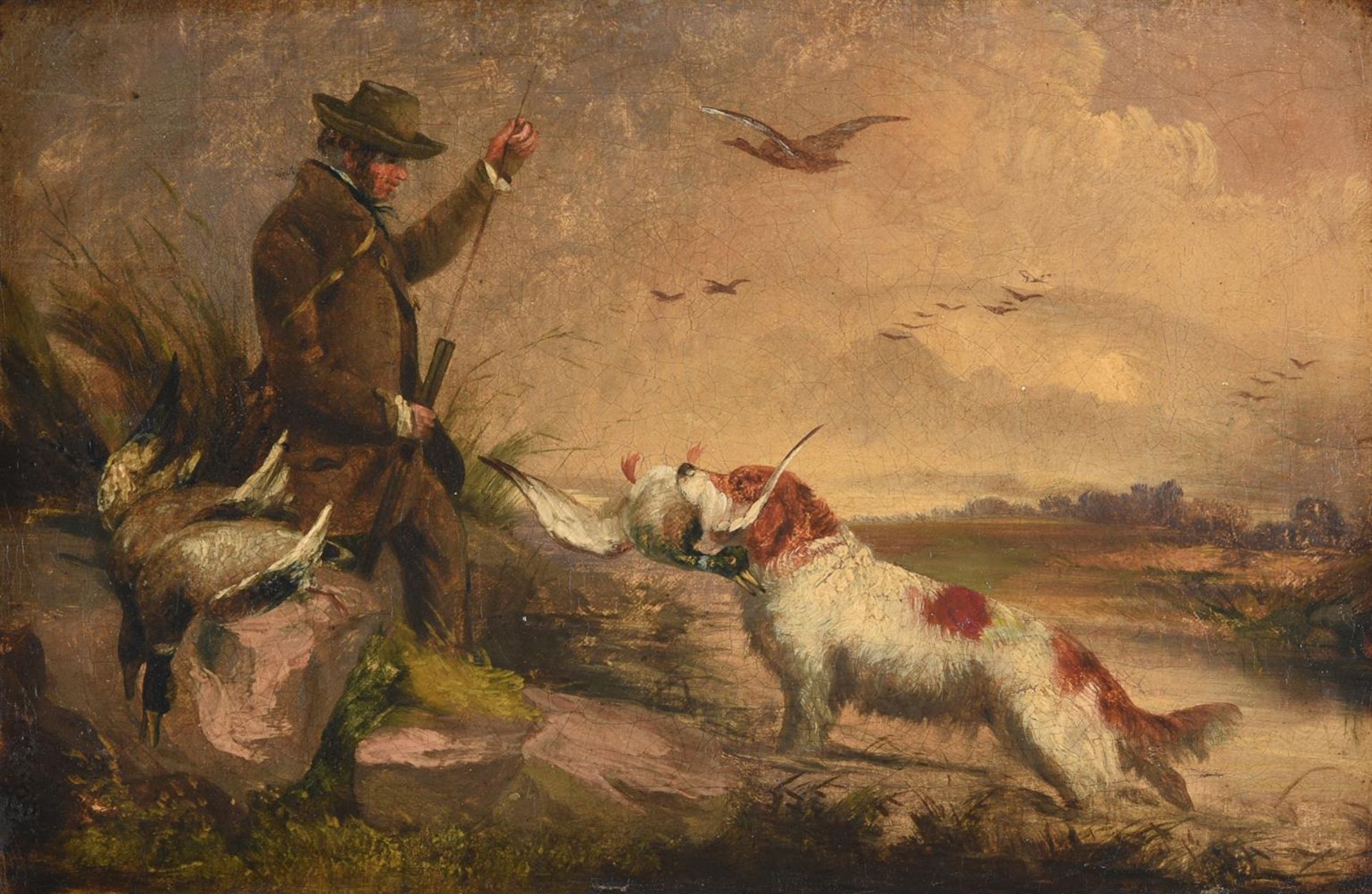 FOLLOWER OF GEORGE MORLAND, DUCK SHOOTING