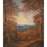 ATTRIBUTED TO ANTHONY VANDYKE COPLEY FIELDING, WINDSOR CASTLE THROUGH THE FOREST OF THE GR