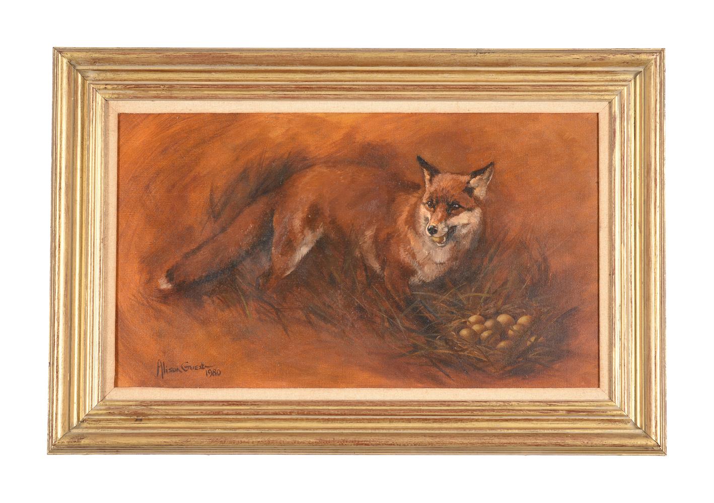 λ ALISON GUEST (BRITISH B. 1951), THE FOX - Image 2 of 4