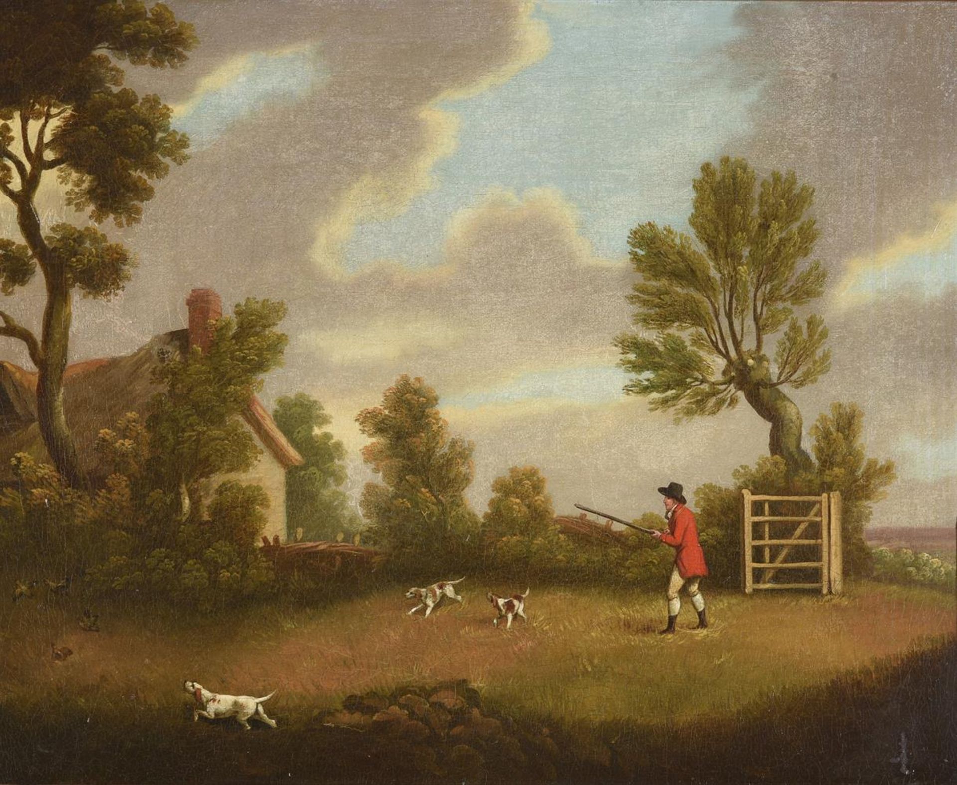 FOLLOWER OF SAMUEL HOWITT, SHOOTING PARTRIDGE AND WOODCOCK - Image 2 of 6