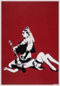 Banksy (b.1974) Queen Vic