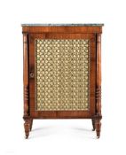 Y A GEORGE IV ROSEWOOD SIDE CABINET