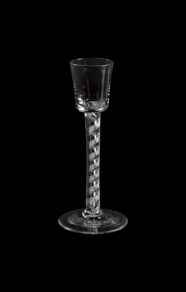 AN AIRTWIST CORDIAL GLASS