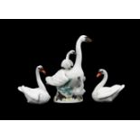 A BEVY OF MEISSEN MODELS OF SWANS