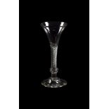 A COMPOSITE STEMMED WINE GLASS