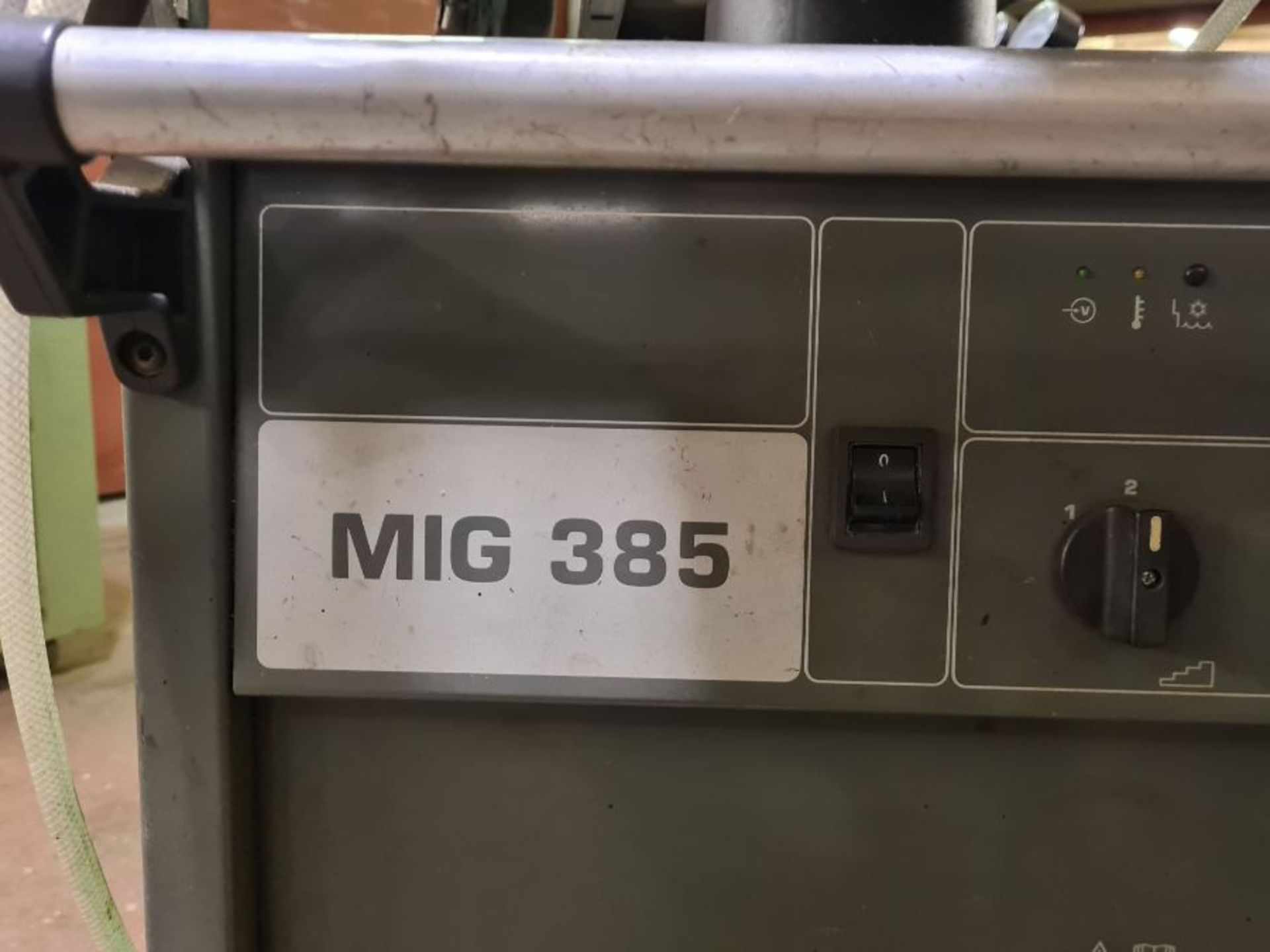 Migatronic MIG385 welding machine. - Image 6 of 6