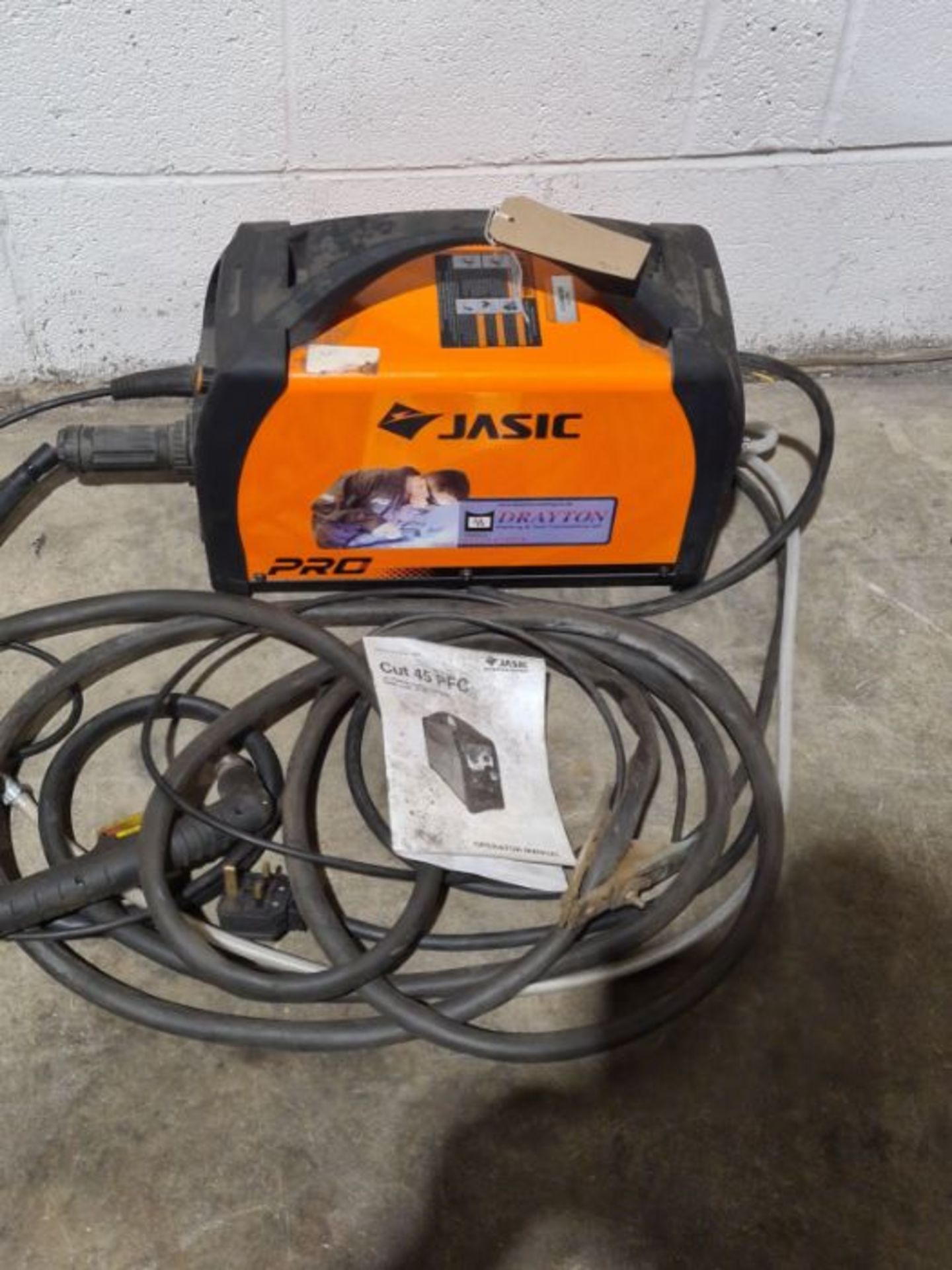 Jasic Pro cut 45PFC air plasma cutting machine.