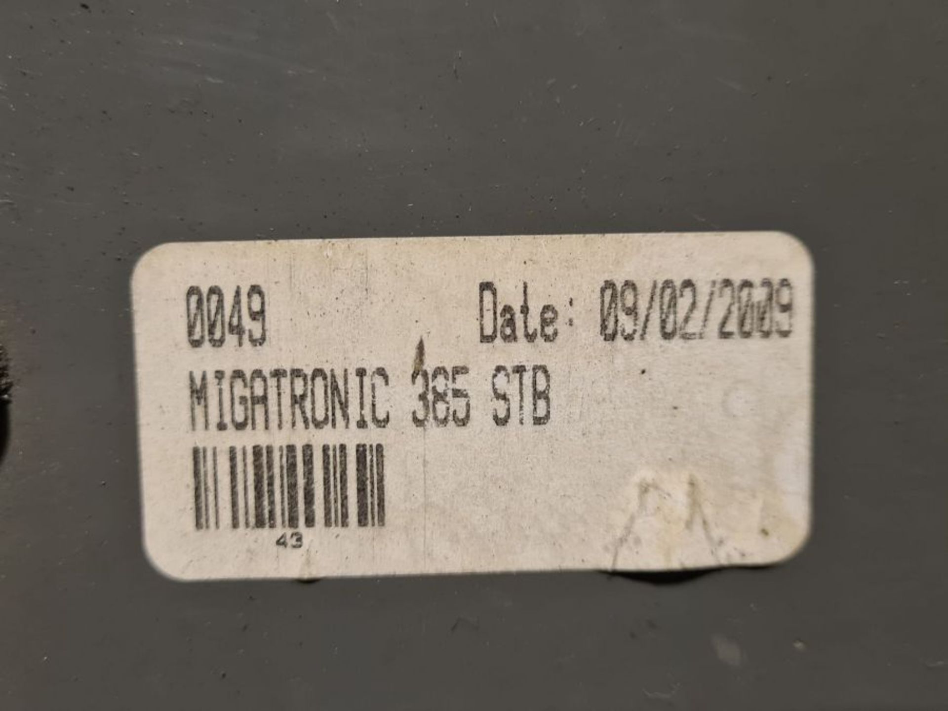 Migatronic MIG385 welding machine. - Image 4 of 6