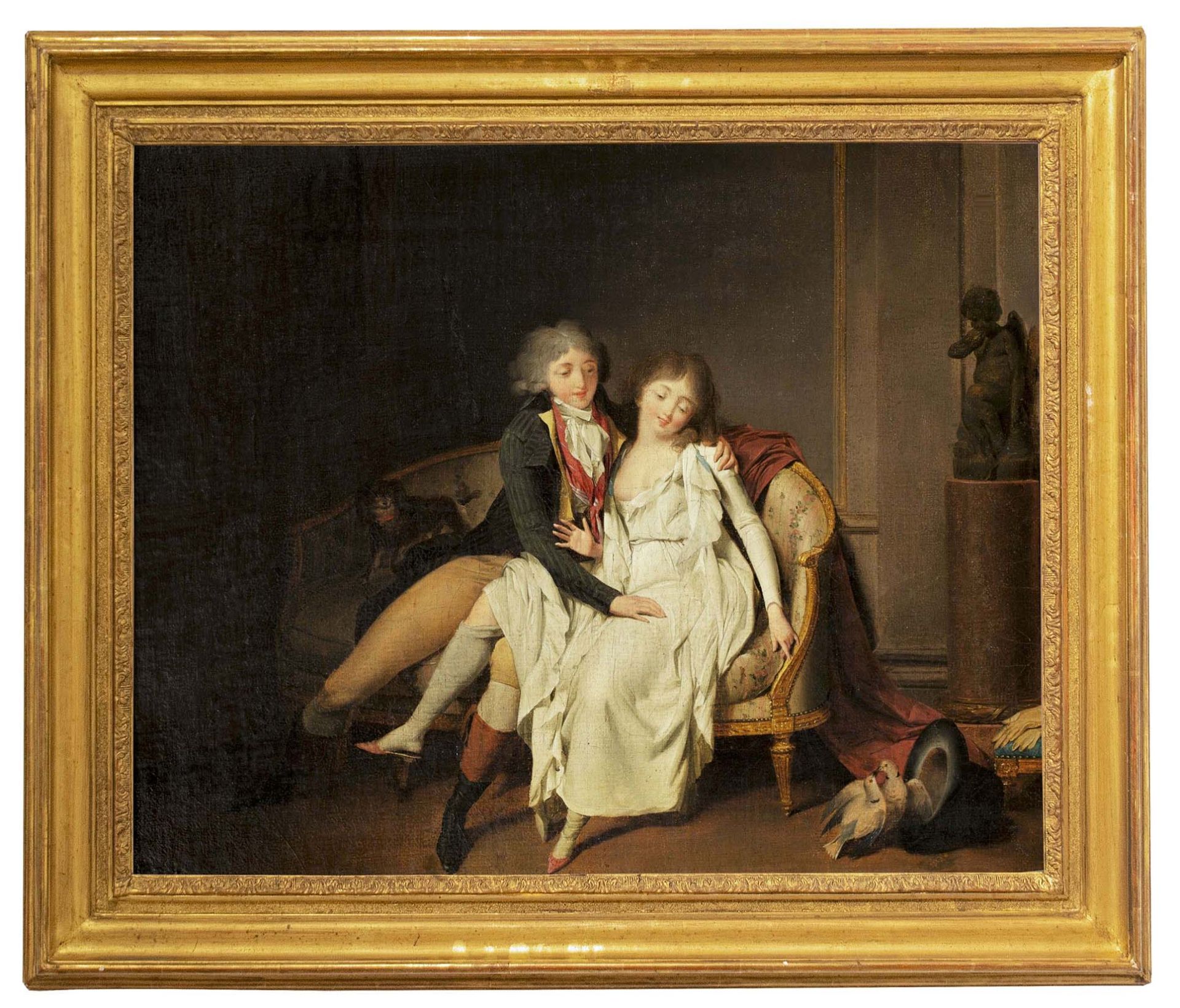 LOUIS-LÉOPOLD BOILLY - Huile sur toile