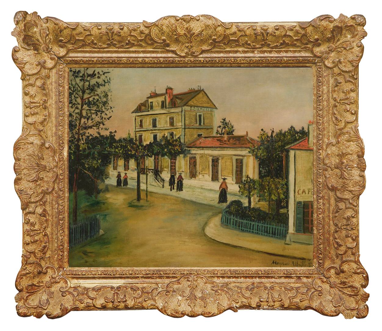 MAURICE UTRILLO - Huile sur toile