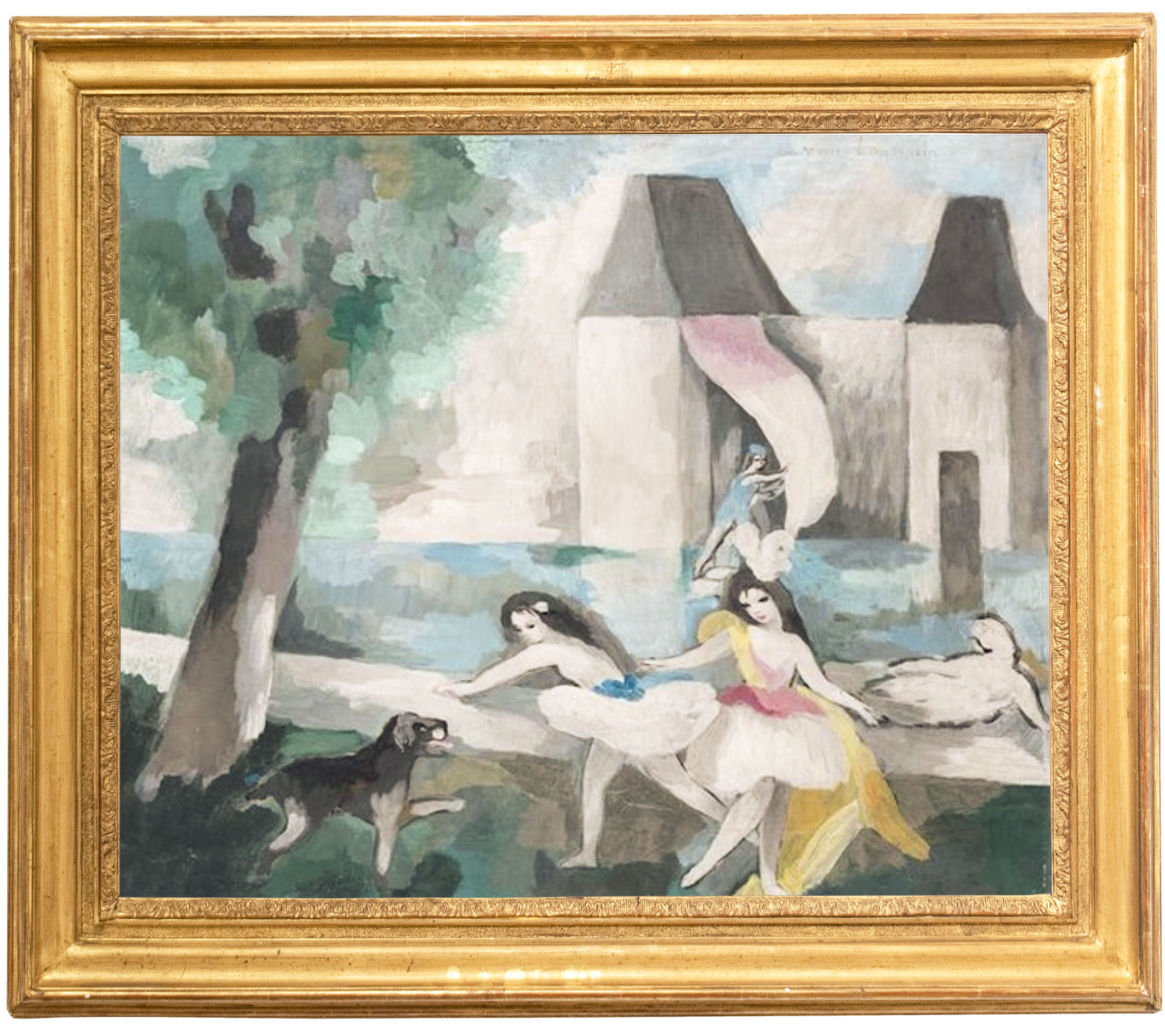 MARIE LAURENCIN - Huile sur toile