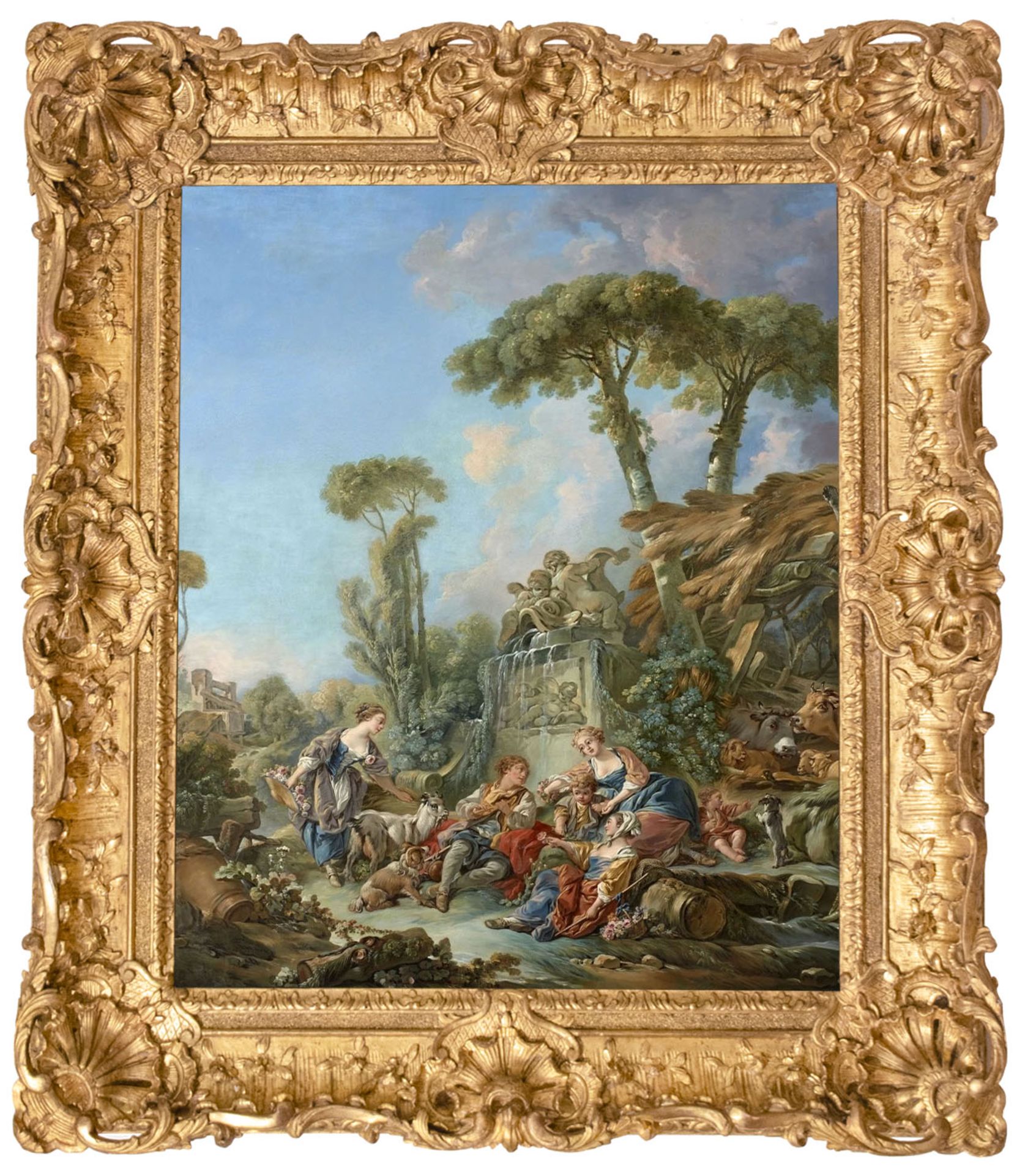 FRANÇOIS BOUCHER (ÉCOLE DE) - Huile sur toile