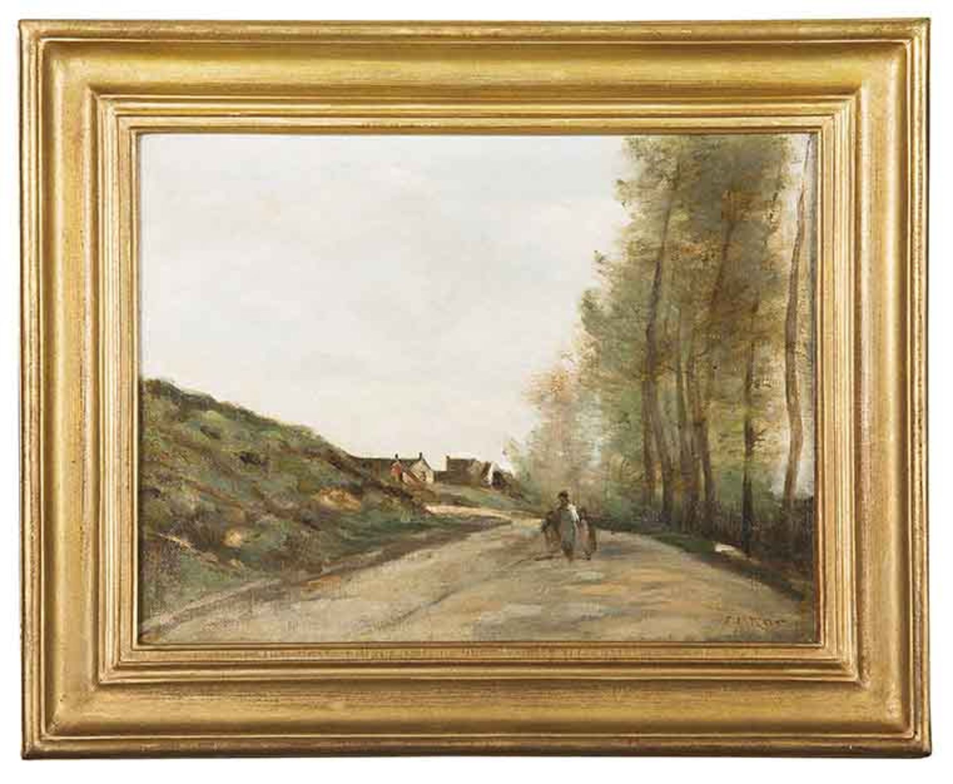 JEAN-BAPTISTE CAMILLE COROT - Huile sur toile