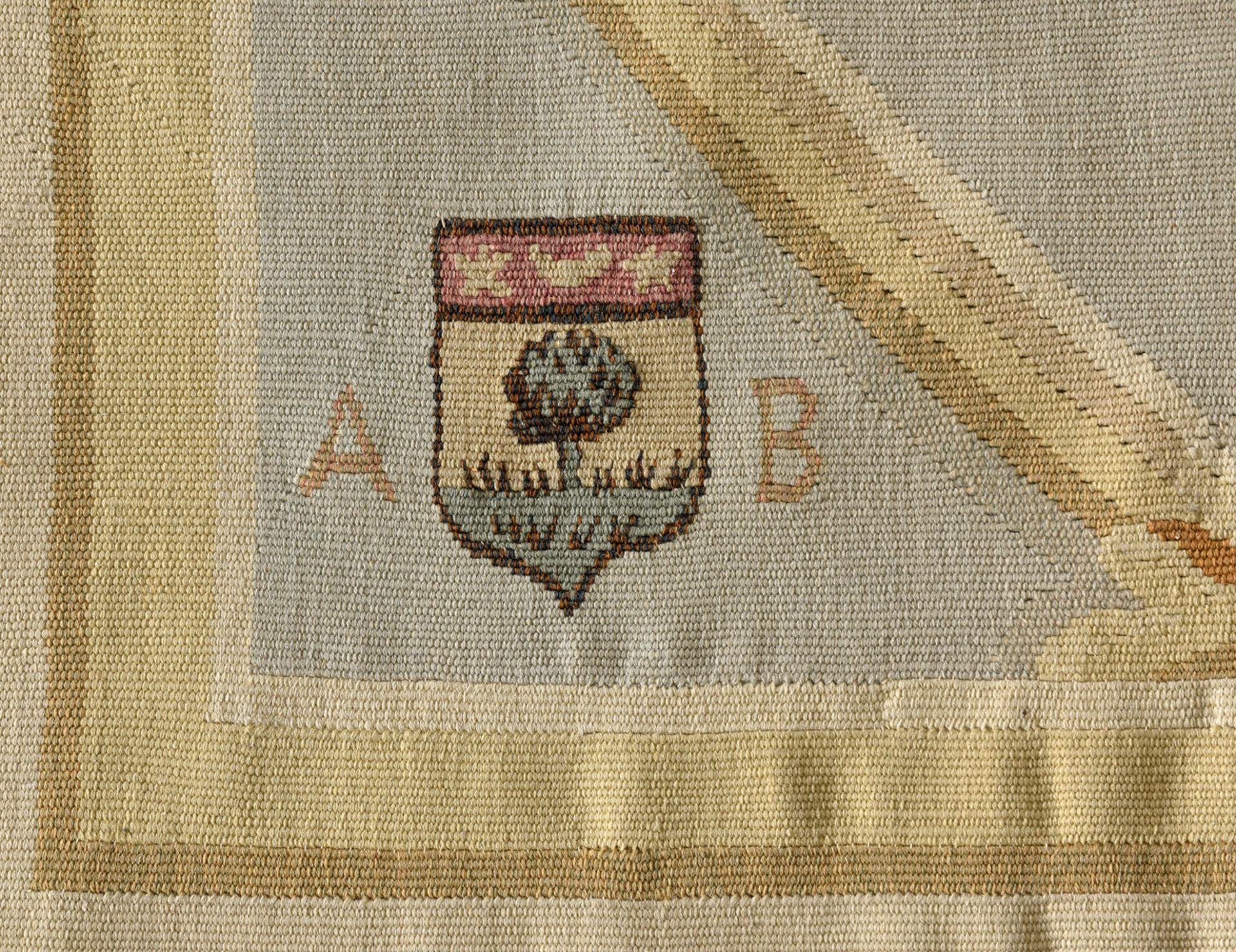 Aubusson-Teppich Ende 19. Jhdt. - Image 2 of 3
