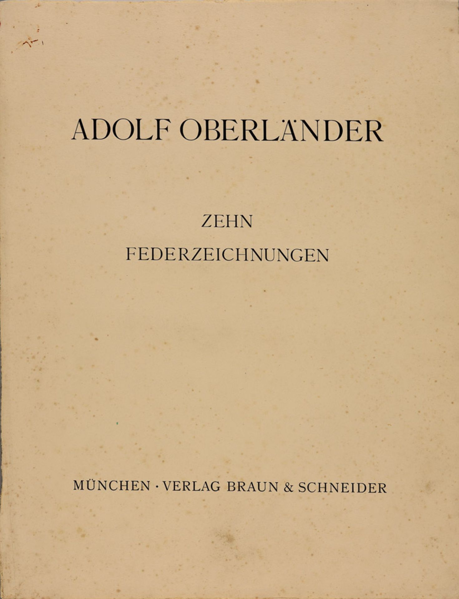 Oberländer, Adolf 1845 Regensburg - 1923 München - Bild 3 aus 3