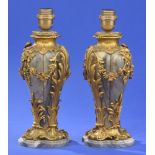 Ein Paar Vasenlampen von Jollet et Cie Paris um 1900
