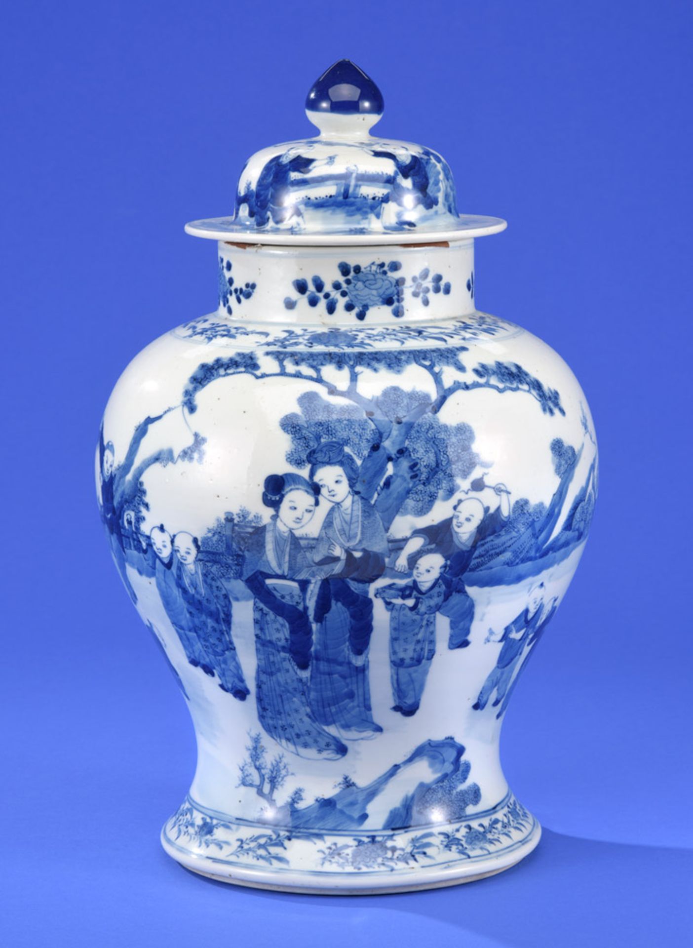 Chinesische Deckelvase