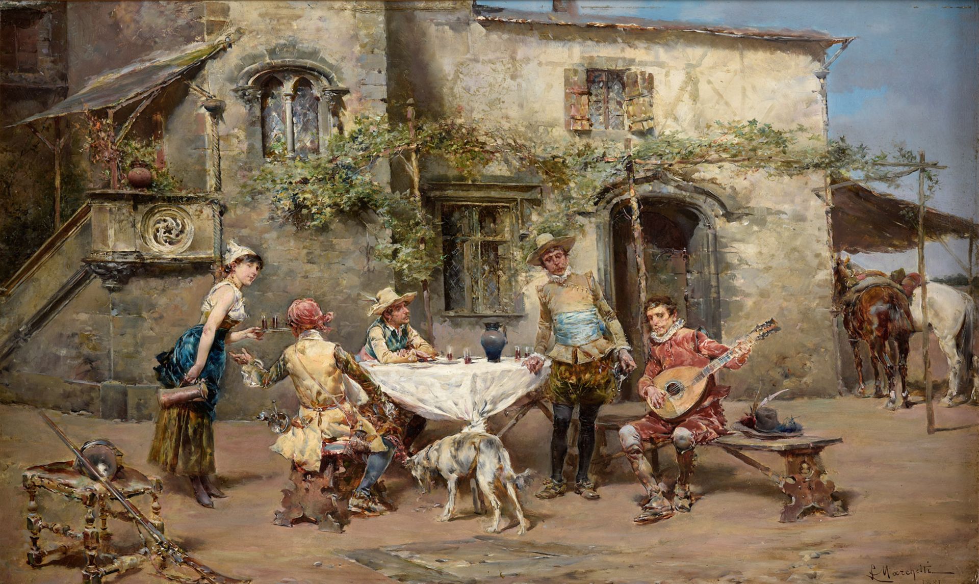 Marchetti, Ludovico 1853 Rom - 1909 Paris