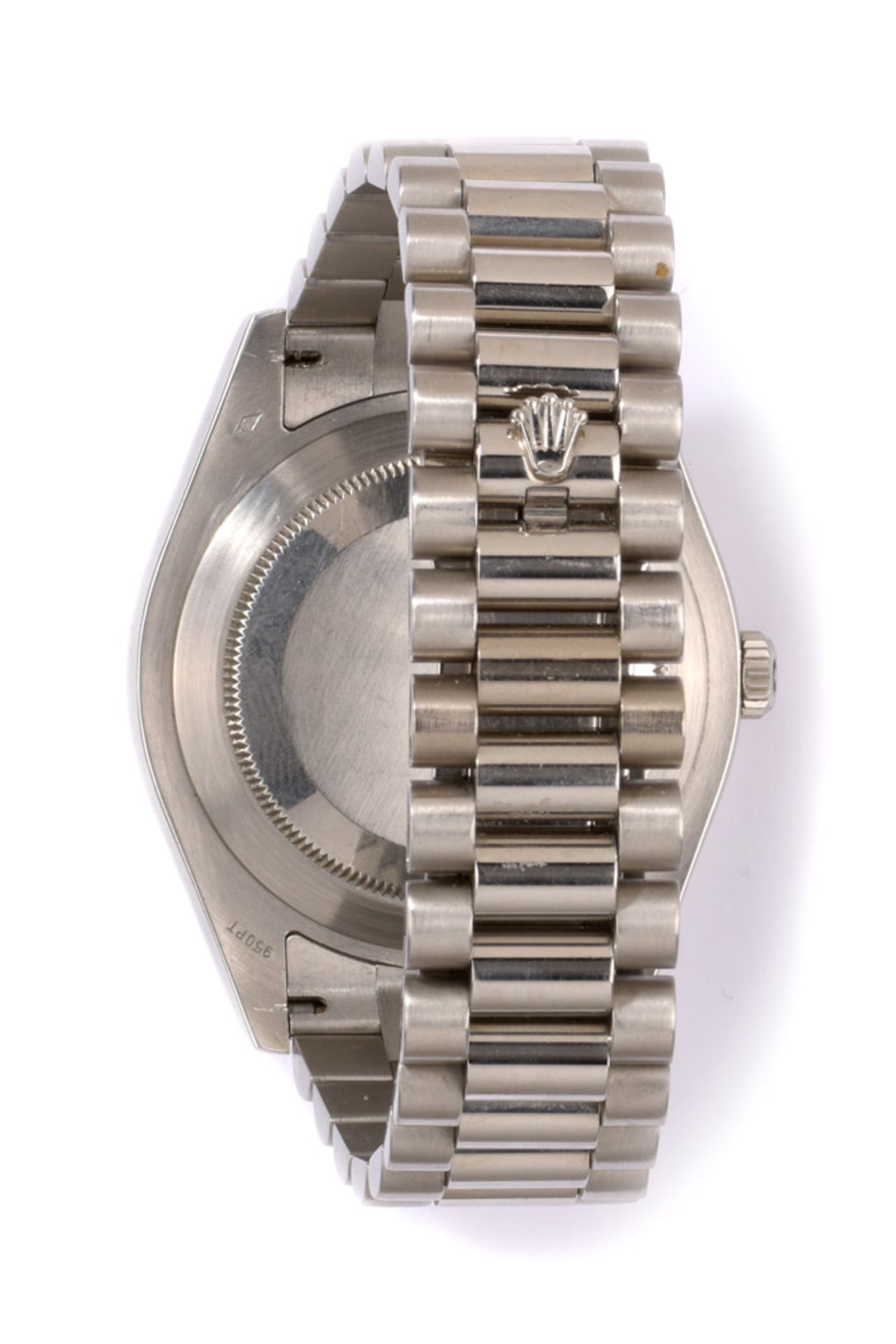 Herrenarmbanduhr von Rolex, Day-Date II, Platin - Bild 2 aus 3